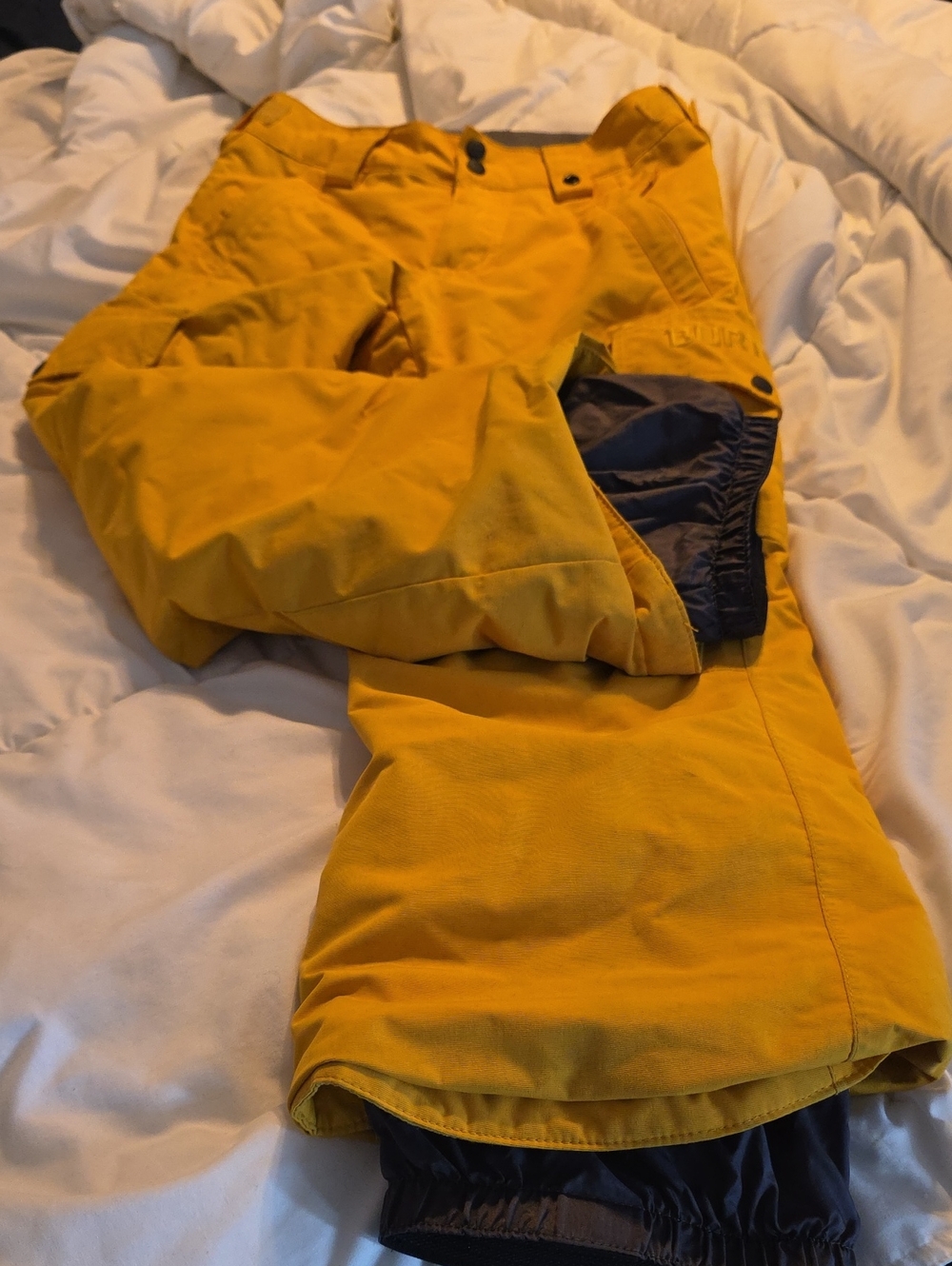 Burton Boys Yellow Relaxed Snow Pants